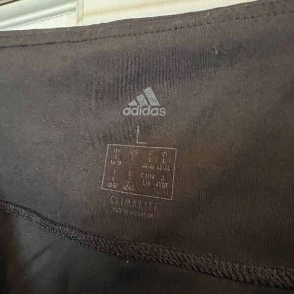 Adidas Women's Climalite Black Leggings - Picture 6 of 9